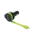 RealPower 257635 mobile device charger Universal Black, Green Cigar lighter Auto RealPower 257635 mobile device charger Universal Black, Green Cigar lighter Auto