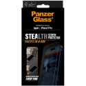 "PanzerGlass Stealth Screen Protector w. Black Frame iPhone 17 Pro | Ultra-Wide Fit w. Fastfit in-a-