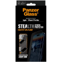 "PanzerGlass Stealth Screen Protector w. Black Frame iPhone 17 Pro Max | Ultra-Wide Fit w. Fastfit i