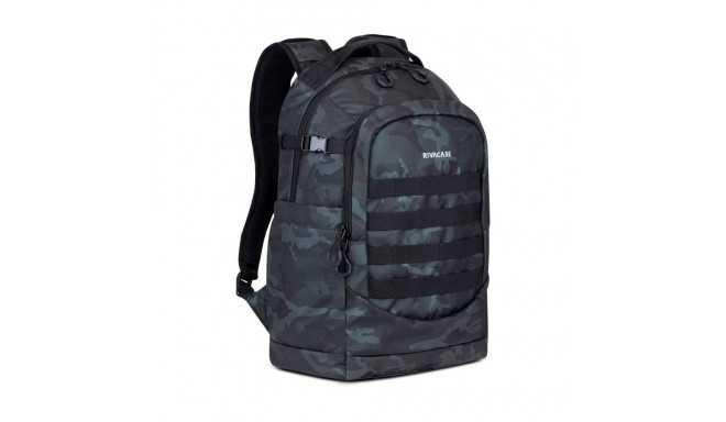 "Riva NB Rucksack Sherwood 15,6""10,5"" 28L grau camo 7631"
