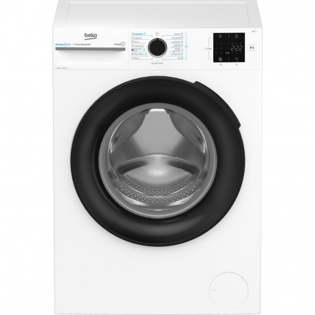 BEKO Washing machine BM3WFSU38413WB, 8 kg, Energy class A, 51.8 cm, 1400 rpm, Inverter motor