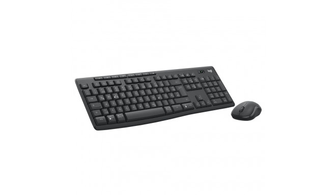 Logitech Combo Slim Wireless MK370 Keyboard Graphite