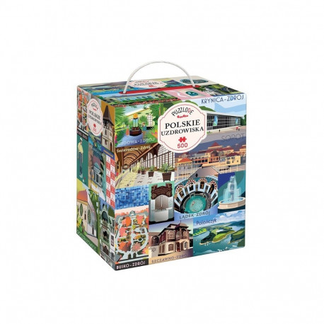 Puzzlove Polish health resorts 500 pcs.