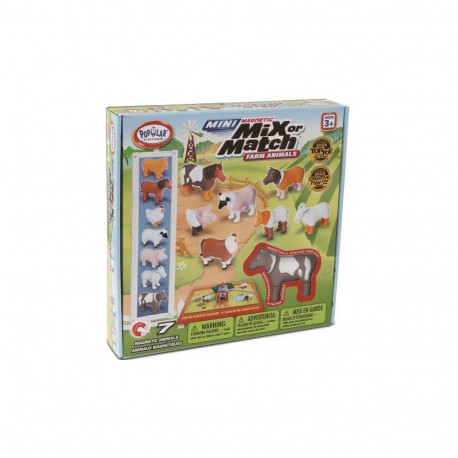 Malblo Magnetic Mini Farm Animals Set