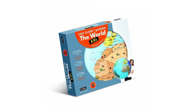 Ball Caly Globe 85 cm - World