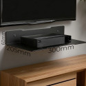 Decoder wall shelf, max 5kg, MC-122