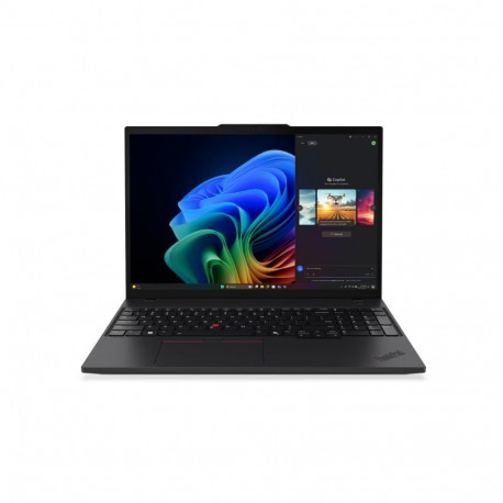 ThinkPad T16 G4 21QN0021PB must ultrabook W11Pro 5 PRO 340/32GB/512GB/INT/16.0 WUXGA 3-aastane Premi
