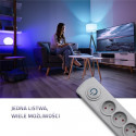 Surge protector 5 sockets 3m gray Surge protector 5 sockets 3m gray