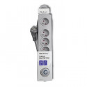 Surge protector 5 sockets 3m gray Surge protector 5 sockets 3m gray