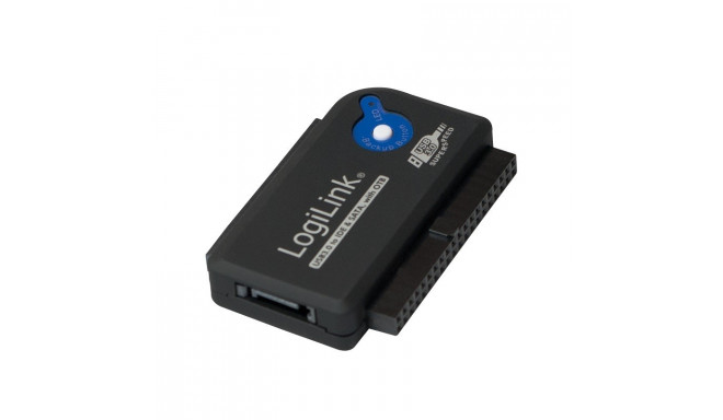A USB 3.0 to IDE/SATA Adapter with OTB is a versatile data transfer tool used to co