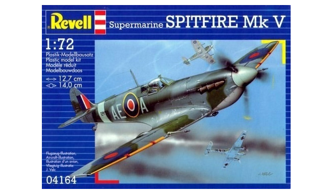 Plastic model Spitfire Mk V b