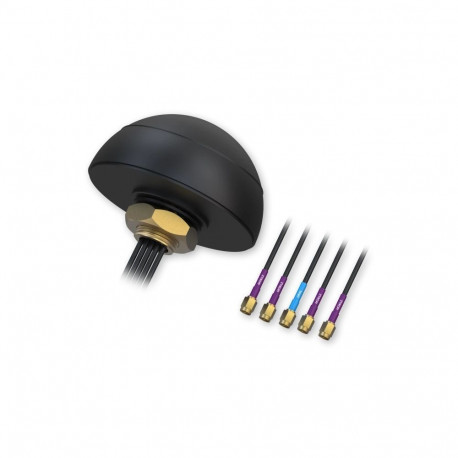 Teltonika Combo Quad Mobile/GNSS Roof SMA Antenna | PR1KCL28 | Screw mounted | Gain 28±2 dB | 698-96