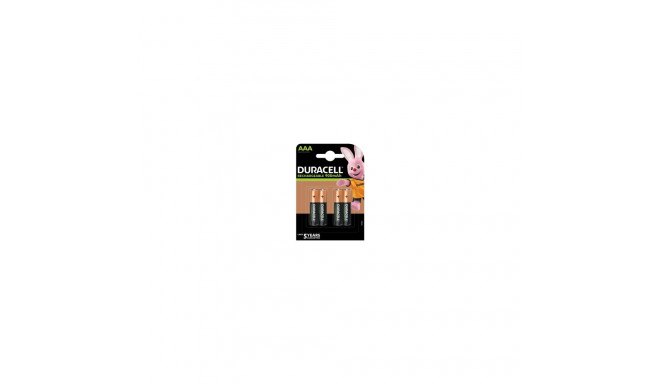 Duracell AAA Ni-Mh 1.2V Rechargable Batteries 900mAh (4pcs) (EU Blister)