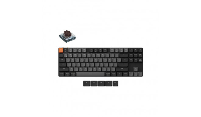 Keychron K1X-A3 must juhtmevaba klaviatuur