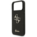 Guess Fixed Glitter Big 4G case for iPhone 17 Pro Max black