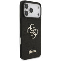 Guess Fixed Glitter Big 4G case for iPhone 17 Pro Max black