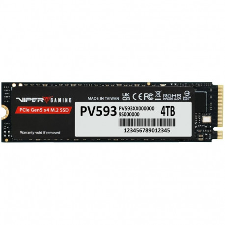 Dysk SSD Patriot Viper PV593 4TB M.2 2280 PCI-E x4 Gen5 NVMe (PV593P4TBM28H)