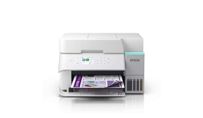 Epson multifunktsionaalne printer EcoTank L6376 tindiprinter värviline A4 Wi-Fi valge