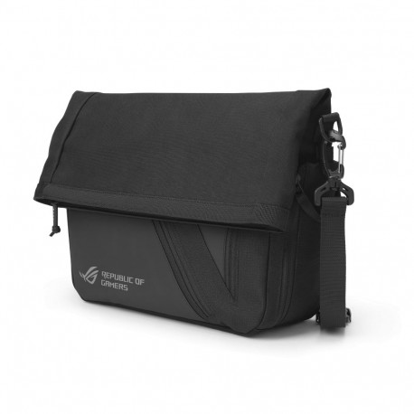 Asus ROG Archer Messenger BC2000 | Fits up to size 14 " | Bag | Black/Gray | Shoulder strap | Waterp