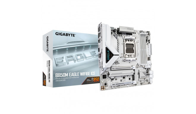 Gigabyte B850M EAGLE WF6E ICE | Processor family AMD | Processor socket AM5 | DDR5 | Supported hard