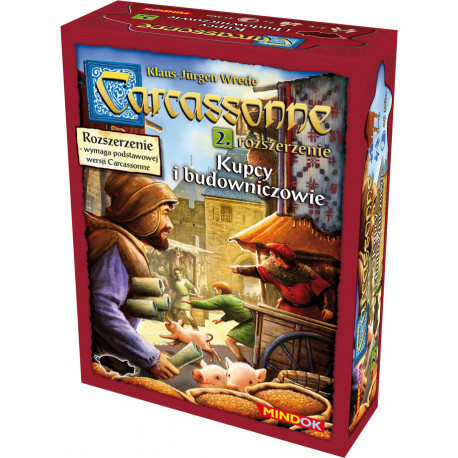 Mindok lauamängu laiend Carcassonne 2. Kaupmehed ja ehitusmeistrid PL