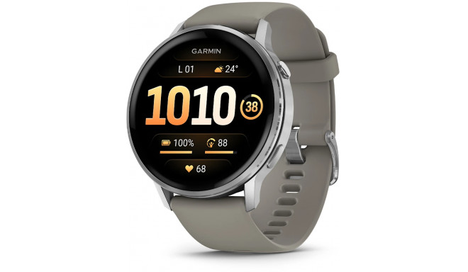 Garmin Venu 4 45mm, silver/silver gray