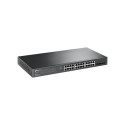TP-LINK | JetStream 28-Port Gigabit Smart Switch | TL-SG2428P | Web Managed | Rackmountable | SFP po