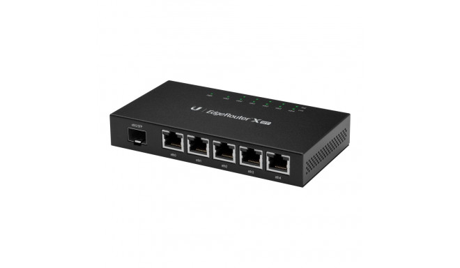 EdgeRouter ER-X-SFP ilma Wi-Fi-ta 10/100/1000 Mbit/s 5 Ethernet LAN (RJ-45) porti ilma mesh-toeta il