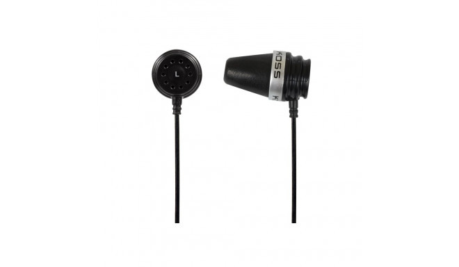 Koss | Headphones | Sparkplug | Wired | In-ear | Noise canceling | Black