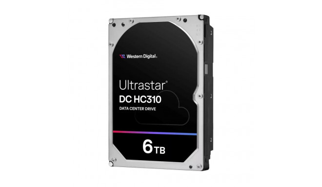 HDD|WESTERN DIGITAL ULTRASTAR|Ultrastar DC HC310|HUS726T6TALE6L4|6TB|SATA 3.0|256 MB|7200 rpm|3,5"|0