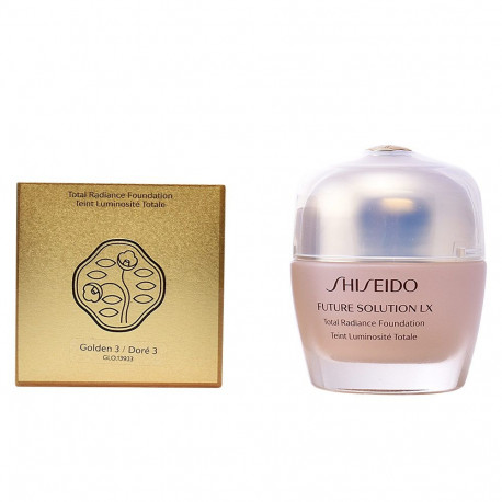 Shiseido jumestuskreem Future Solution LX sära andev, #3-golden