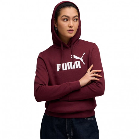 Bluza damska Puma ESS No.1 Logo Hoodie FL bordowa 682389 96 M