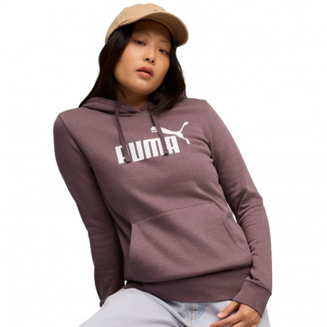 Bluza damska Puma ESS No.1 Logo Hoodie FL wrzosowa 682389 88 S