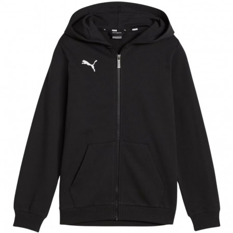 Bluza dla dzieci Puma teamGoal Casuals Hooded czarna 658596 03 140cm