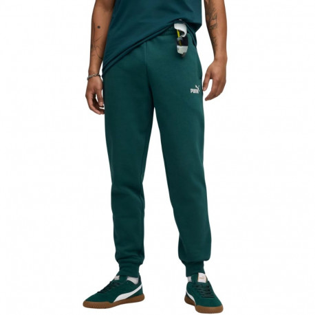 Spodnie męskie Puma ESS no.1 Logo Sweatpants FL zielone 682607 75 S
