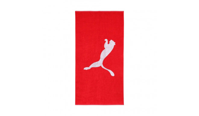 Ręcznik Puma Team Towel Large 70x140 czerwony 54552 02