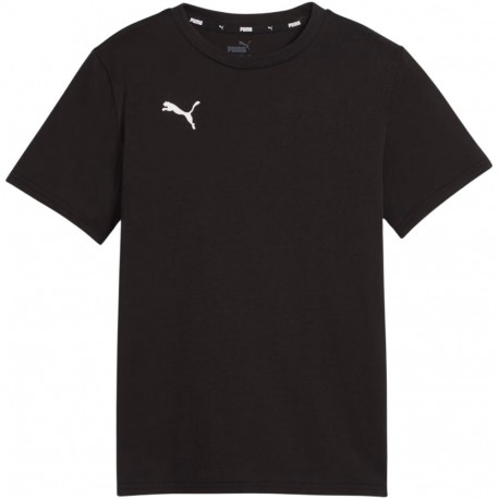 Koszulka dla dzieci Puma Team Goal Casuals Tee czarna 658616 03 140cm