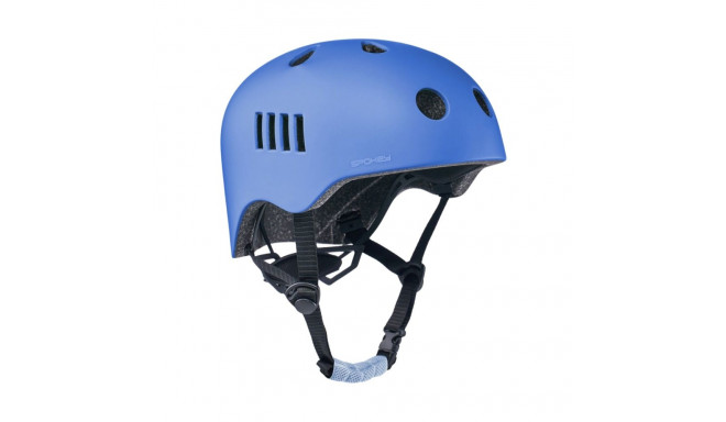 Kask rowerowy Spokey Pumptrack 48-52 cm niebieski 944784