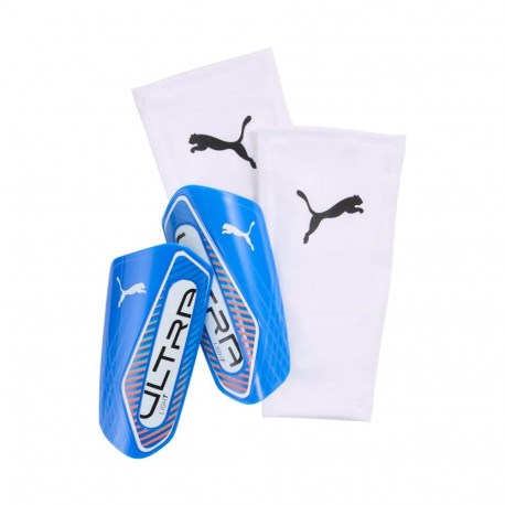 Ochraniacze piłkarskie Puma Ultra Light Sleeve niebieskie 30989 04 L