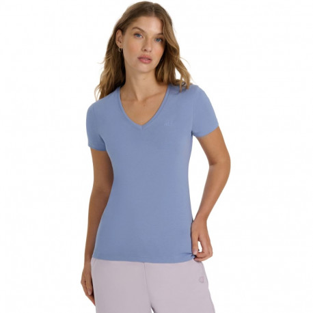 Koszulka damska 4F F2969 denim 4FWAW25TTSHF2969 32S XXL