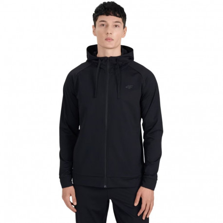 Bluza męska 4F FNK M654 głęboka czerń 4FWMM00TFSWM654 20S L