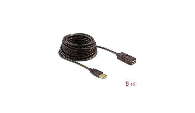 USB 2.0 pikenduskaabel (võimendiga) 5.0m