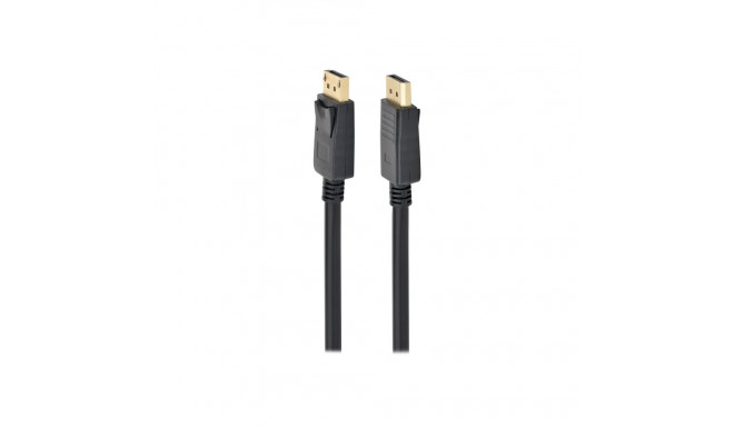 GEMBIRD CC-DP2-10 DisplayPort kaabel V1.2 3m kullatud 4K must
