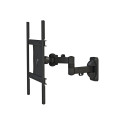NEOMOUNTS FPMA-W960 seinakinnitus 10-47-tolline kallutatav 25 kg 3 pöördega must