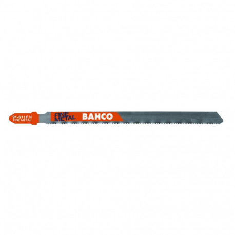 Jigsaw blades for metal T-shank 1,00x100mm 5 pcs material thickness 1,5-10mm progressive toothing HS