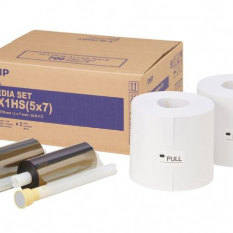 DNP Paper DSRX1HS-5X7 2 Rolls � 400 prints. 13x18 for DS-RX1HS