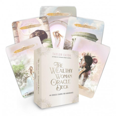Oracle Deck - Wealthy Woman Oracle 44 Cards Instruction Booklet 14x10x3 cm