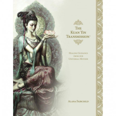 Book - Kuan Yin Transmission (Blue Angel, Alana Fairchild, 312 pages, 24 x 18.5 x 2.5 cm)