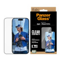 PanzerGlass Screen Protector iPhone 2025 6.3" | iPhone 16 Pro | Ultra- Wide Fit w. EasyAligner |