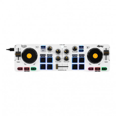 Hercules | DJControl Mix | Bluetooth | Speakers | USB connectivity
